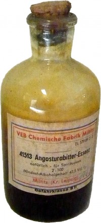 Apothekerflasche "Angosturabitter-Essenz"