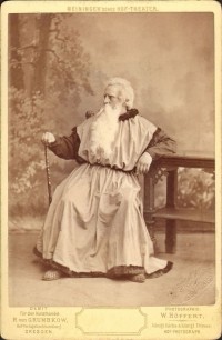 Gustav Kober als Attinghausen in Friedrich von Schillers "Wilhelm Tell"