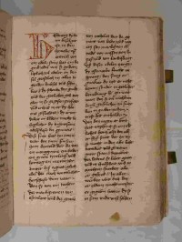 Handschrift zur Hedwigslegende von 1424