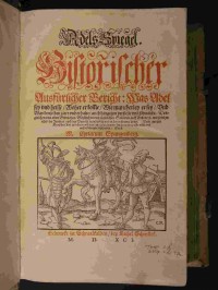 Cyriac Spangenbergs "Adelsspiegel", gedruckt 1591
