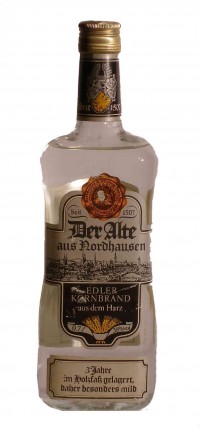 Der Alte - Kornflasche v. Nordbrand Nordhausen