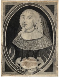 Porträt der Marie Charlotte von Tremouille, Herzogin von Sachsen-Jena