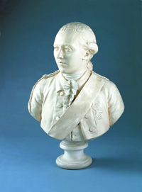 Jean Antoine Houdon: Friedrich Franz II. von Mecklenburg Schwerin. 1782