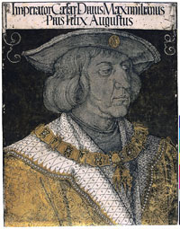 Bildnis Kaiser Maximilian I. (nach Albrecht Dürer)