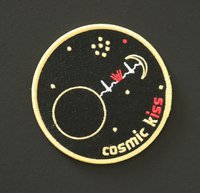 Crew Patch der ESA-Mission "Cosmic Kiss" zur Internationalen Raumstation (ISS)