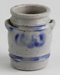 Doppelhenkeltopf (Miniatur), Westerwälder Keramik