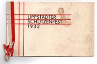 Heft: Programm des Lippstädter Schützenfest 1932