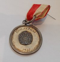 Medaille Schützenfest 1834