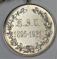 Medaille: "L.S.V. 1896-1921"