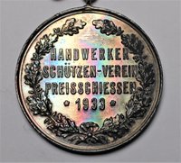 Medaille: Preisschießen Lippstädter Handwerker Schützenverein 1933
