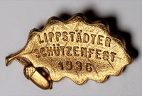 Anstecknadel Lippstädter Schützenfest 1936
