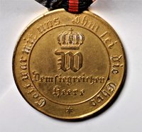 Medaille: Nachprägung Kriegsgedenkmünze für Kämpfer 1871