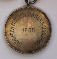 Medaille: Lippstädter Preisschießen 1908