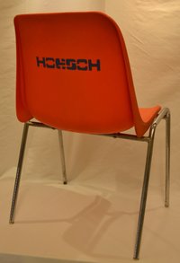 Stuhl mit Hoeschaufduck