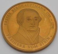Medaille Landesoberbergamt NRW "Freiherr vom Stein"