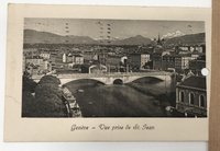 Postkarte ""Genève - vue prise de St. Jean"