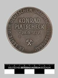 Medaille Konrad Albrecht Piatscheck