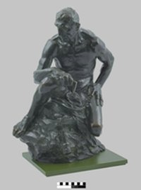 Bronzefigur "Großer Bergmann" / "Grand Mineur"