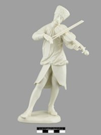 Porzellanfigur, Violinist